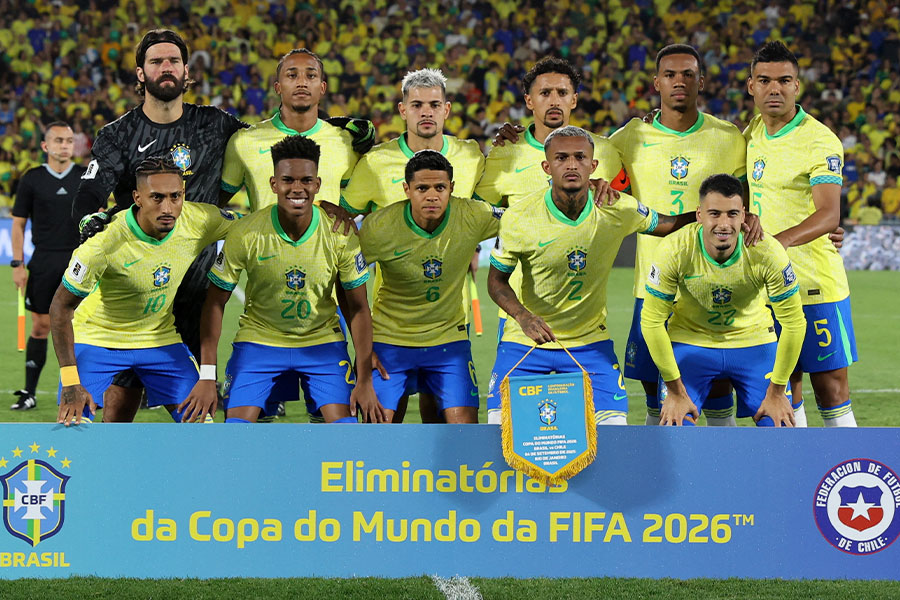 ブラジルの来日メンバー26人が発表された【写真:ロイター】