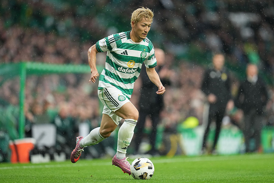 セルティックの前田大然【写真：REX/アフロ】