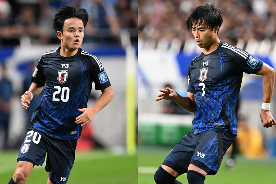 久保建英が招集、三笘薫が選外に【写真:徳原隆元】