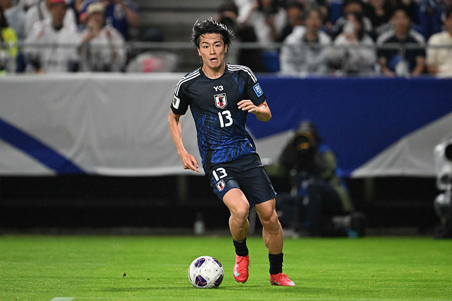 スタッド・ランス所属の中村敬斗が代表復帰【写真：徳原隆元】