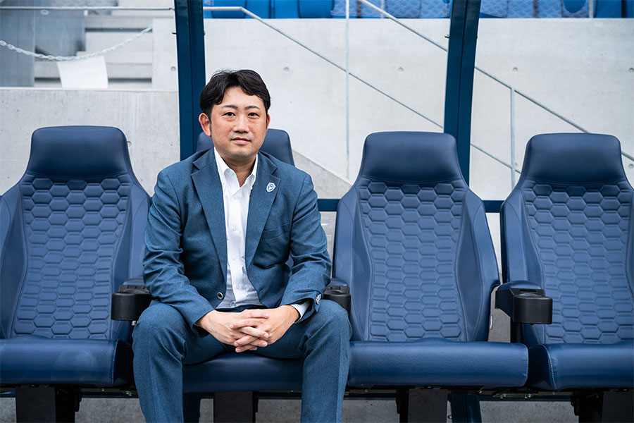 長崎の代表取締役社長の田河毅宜氏【写真:(C) vvaren】