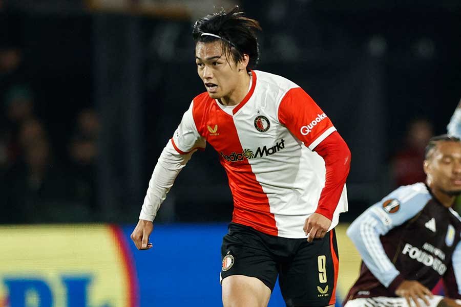 フェイエノールトの上田綺世【写真:ロイター】