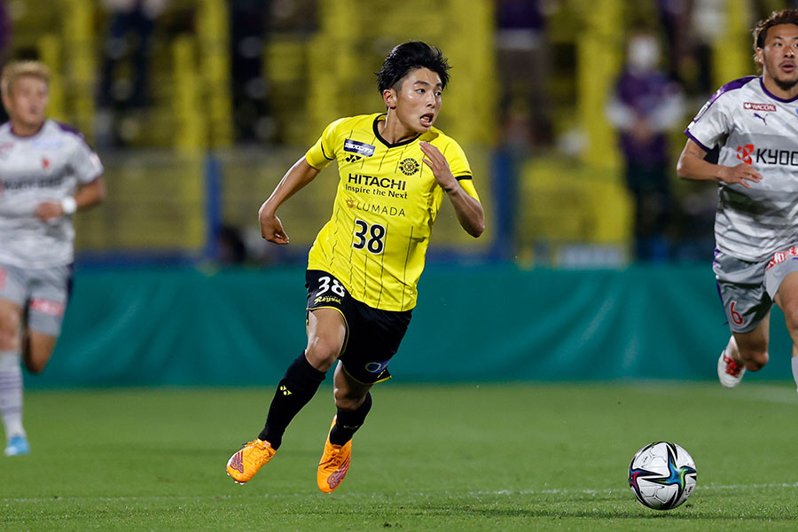 ブルメナウECに所属する升掛友護（写真は2022年の柏所属時）【写真：アフロ】