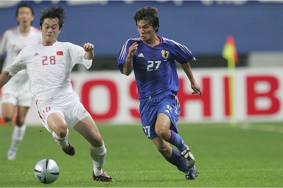 日本代表としてプレーした田中達也（写真は2005年）【写真：YUTAKA/アフロスポーツ】