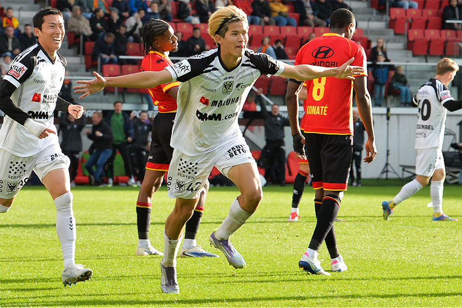 シント・トロイデンの後藤啓介【写真:Belga Image/アフロ】