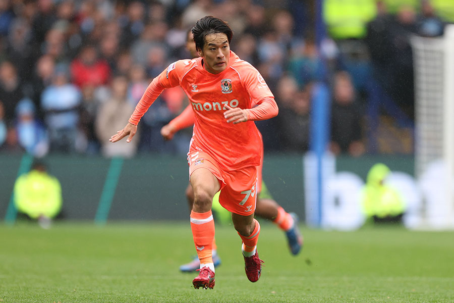 コベントリー・シティの坂元達裕が今季初ゴール【写真：REX/アフロ】