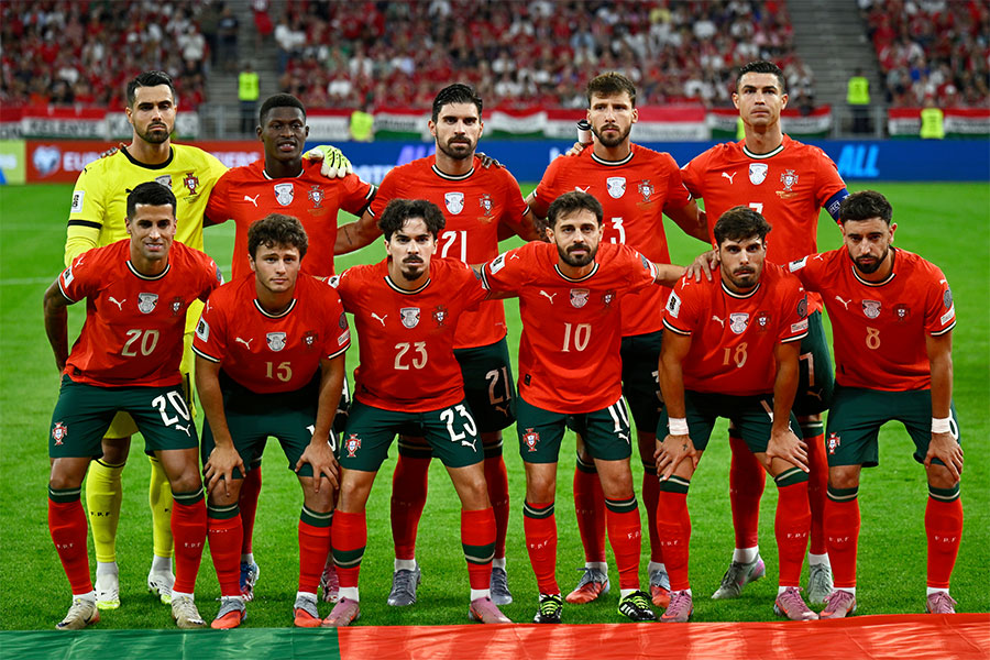 ポルトガル代表メンバーが発表された【写真:AP/アフロ】