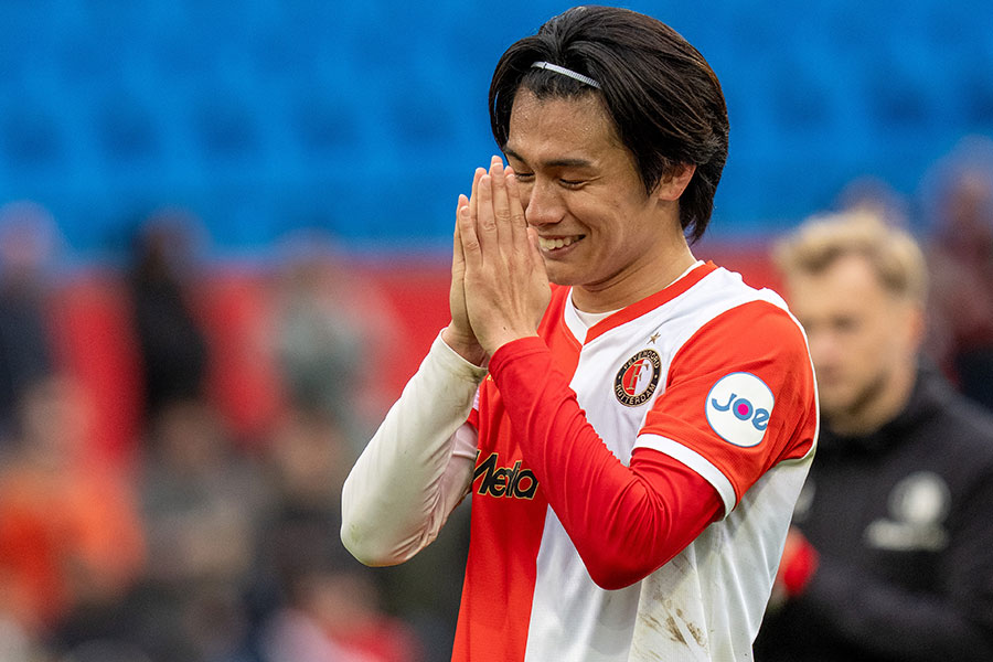 上田綺世が開幕8試合で8ゴールの大活躍【写真：Pro Shots/アフロ】