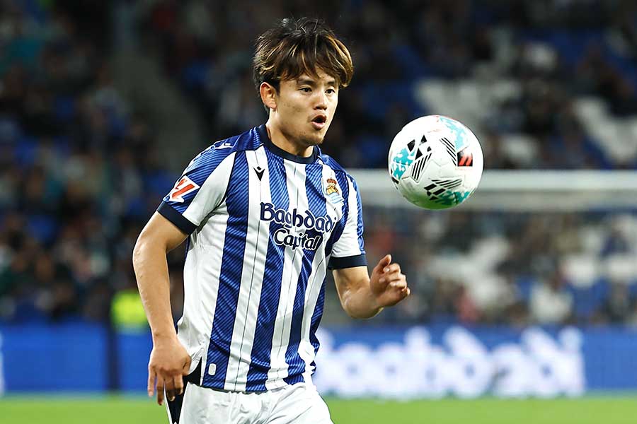 レアル・ソシエダの久保建英【写真：ムツ・カワモリ/アフロ】