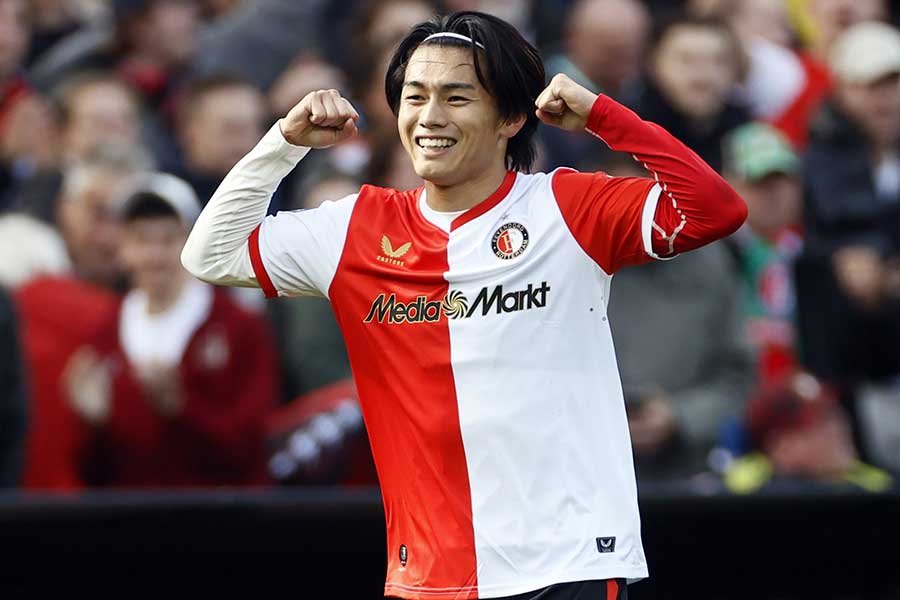 フェイエノールトの上田綺世【写真：Pro Shots/アフロ】