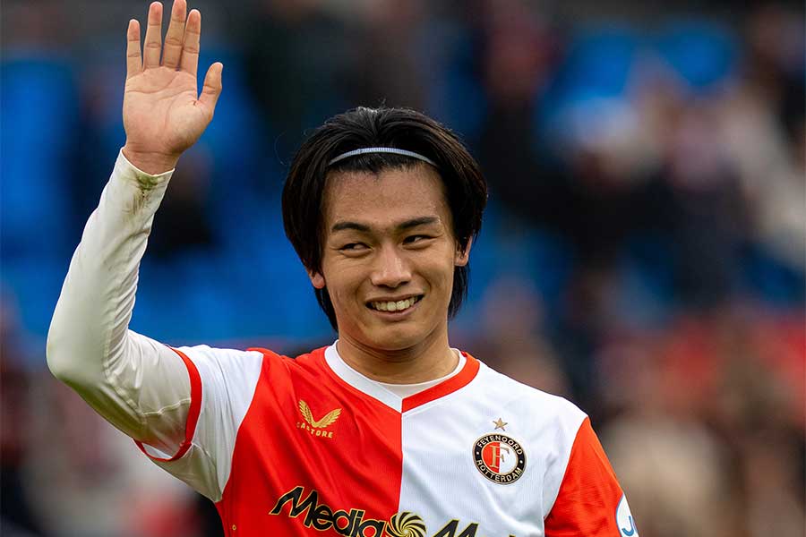 フェイエノールトの上田綺世【写真：Pro Shots/アフロ】