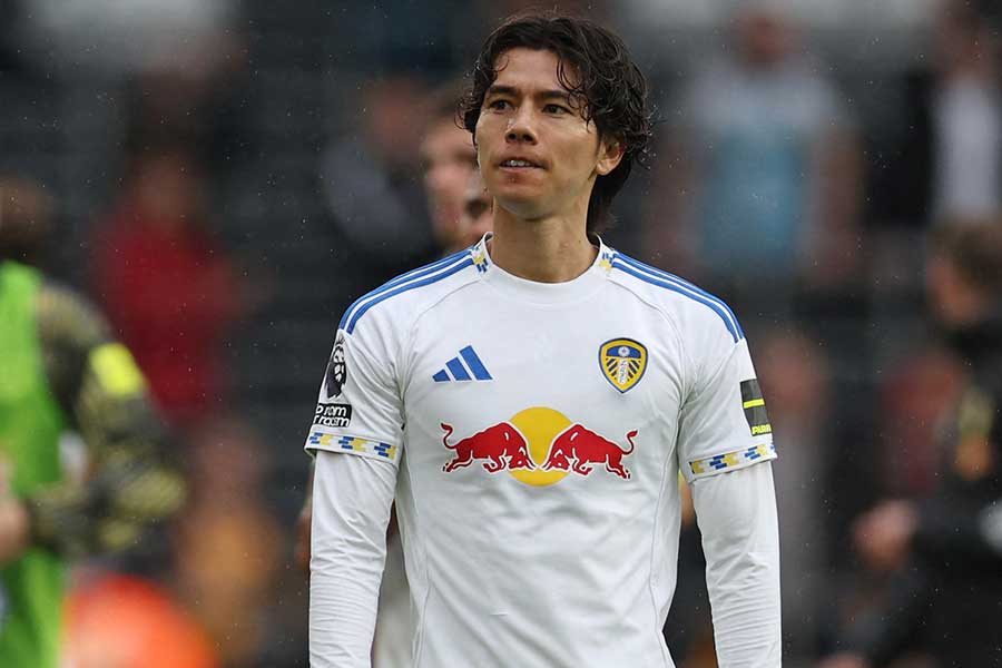 リーズの田中碧【写真：ロイター】