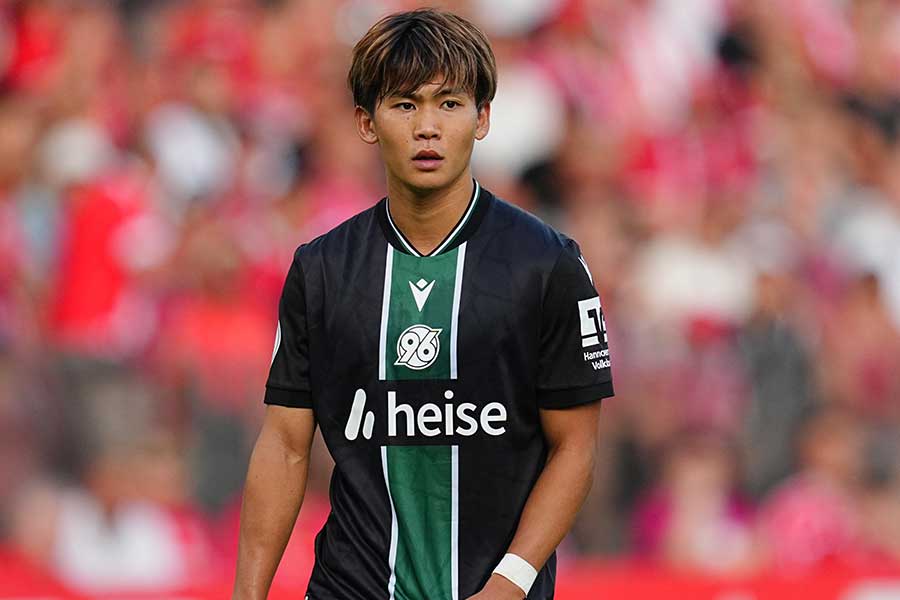 ハノーファーの松田隼風【写真：ZUMA Press/アフロ】