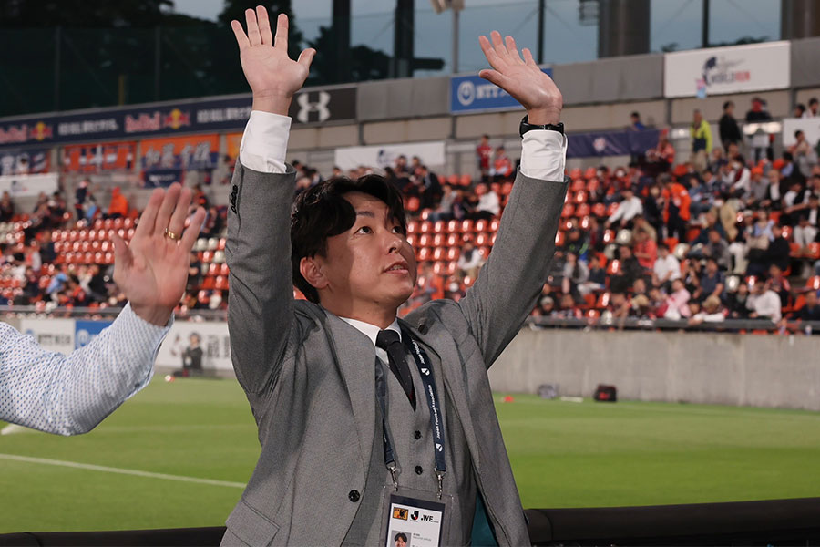 コンサドーレとレバンガがパートナーシップを締結【写真：加治屋友輝】