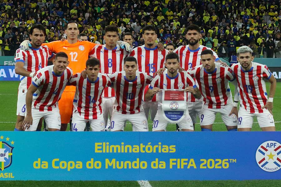 パラグアイ代表が来日メンバーを発表【写真:AP/アフロ】