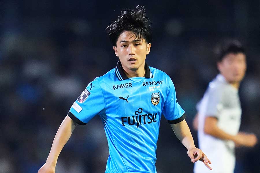 川崎の大島僚太【写真：アフロスポーツ】