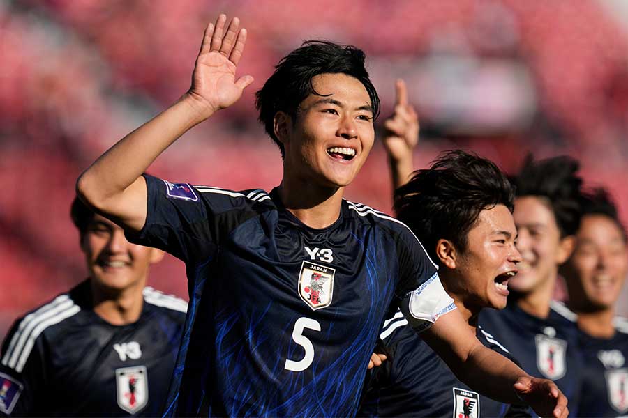 U-20日本代表の市原吏音【写真：AP/アフロ】