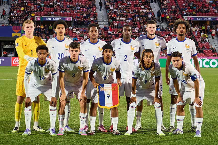 日本を破ったU-20フランス代表【写真：MEXSPORT/アフロ】