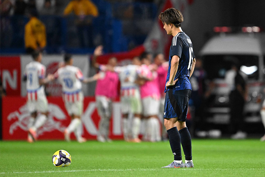 日本代表はパラグアイと2-2のドロー決着【写真:徳原隆元】
