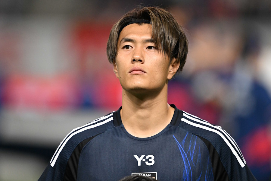 代表通算10ゴール目を決めた小川航基【写真：徳原隆元】