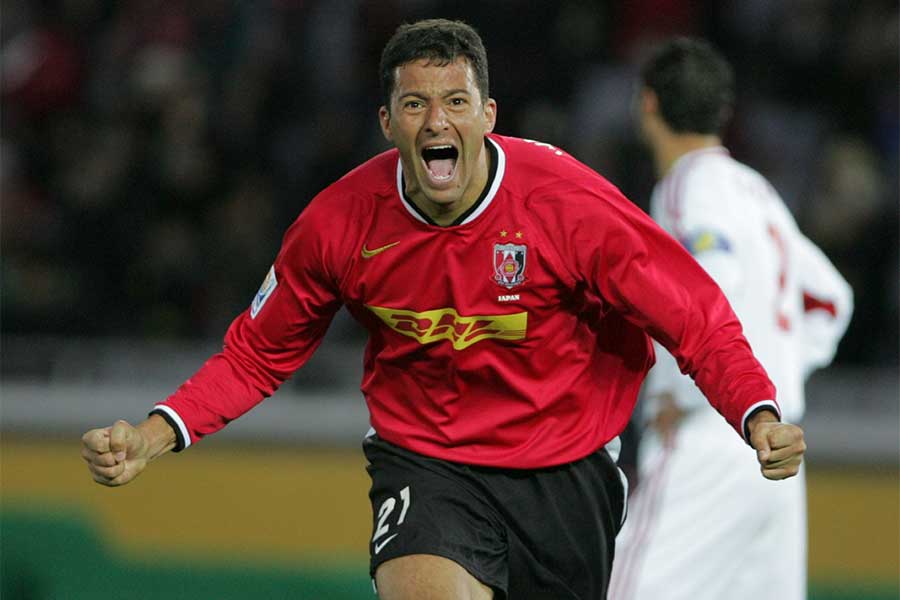 かつて浦和でプレーしたワシントン氏【写真:産経新聞社】