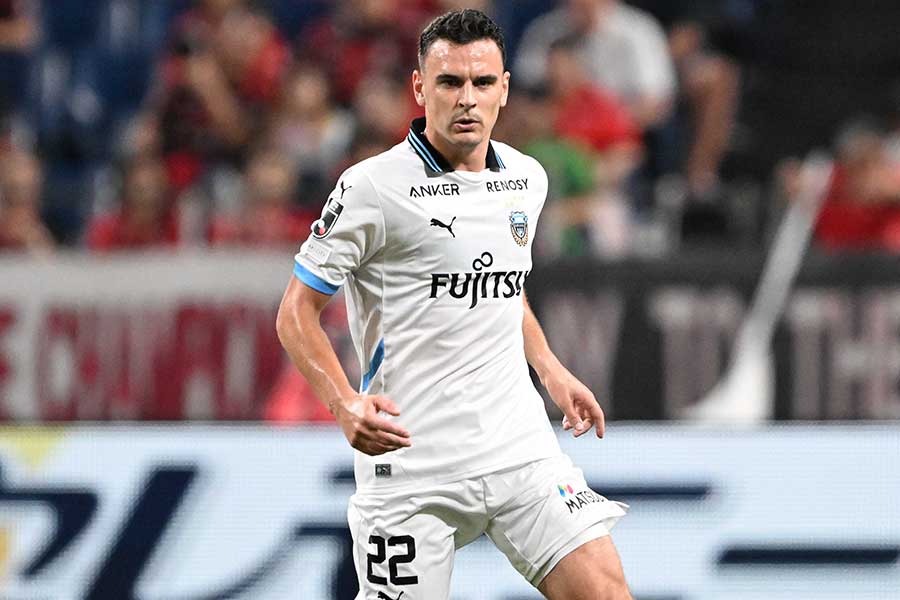 川崎のフィリップ・ウレモビッチ【写真：徳原隆元】