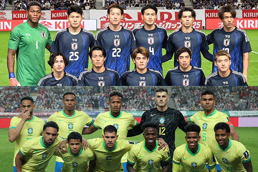 太田宏介氏がブラジル戦に期待することを語った【写真：徳原隆元 & ロイター】