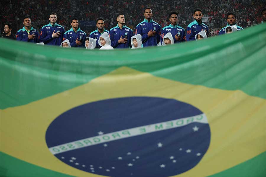 ブラジル代表の来日メンバーが発表【写真:ロイター】