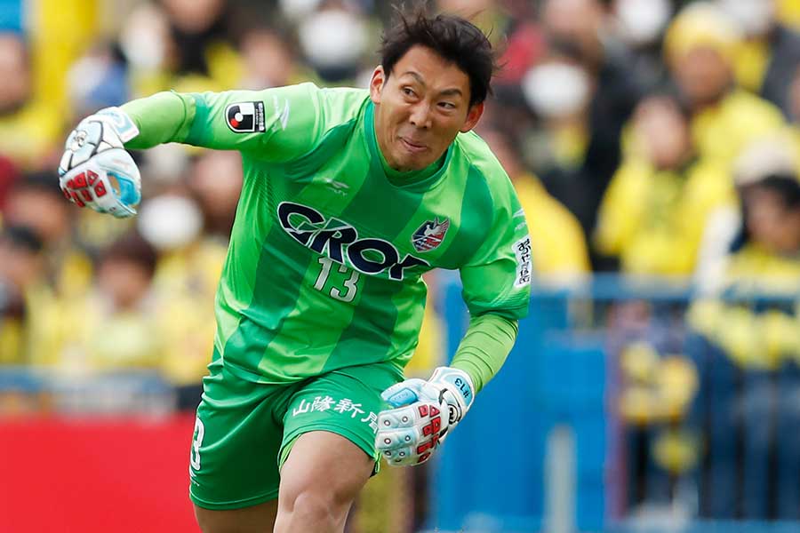 岡山の金山隼樹（写真は2019年撮影）【写真：森田直樹/アフロスポーツ】