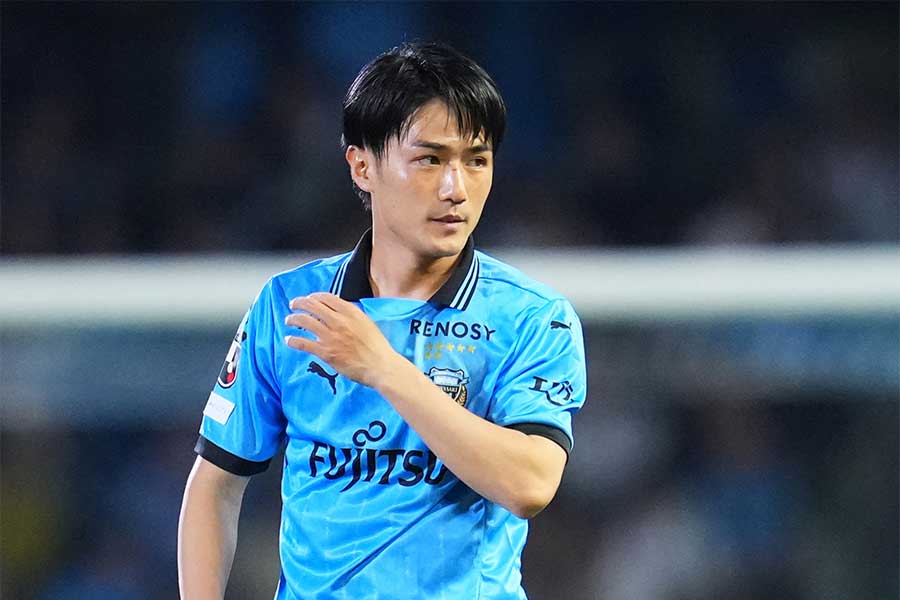 川崎の大島僚太【写真：アフロスポーツ】