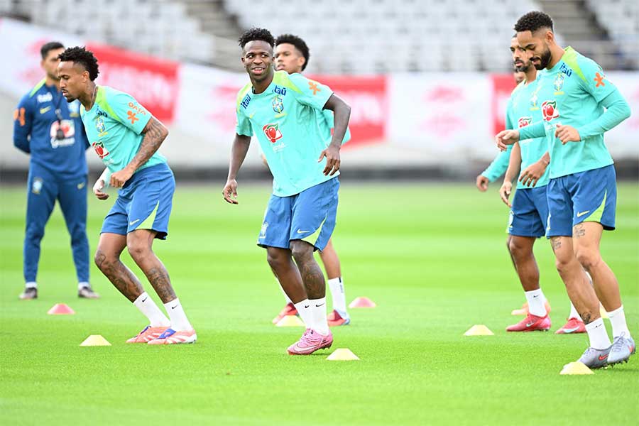 ブラジル代表は日本戦でスタメン大幅変更か【写真:徳原隆元】