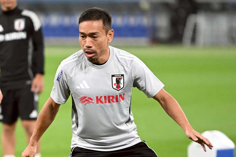 日本代表の長友佑都【写真：徳原隆元】