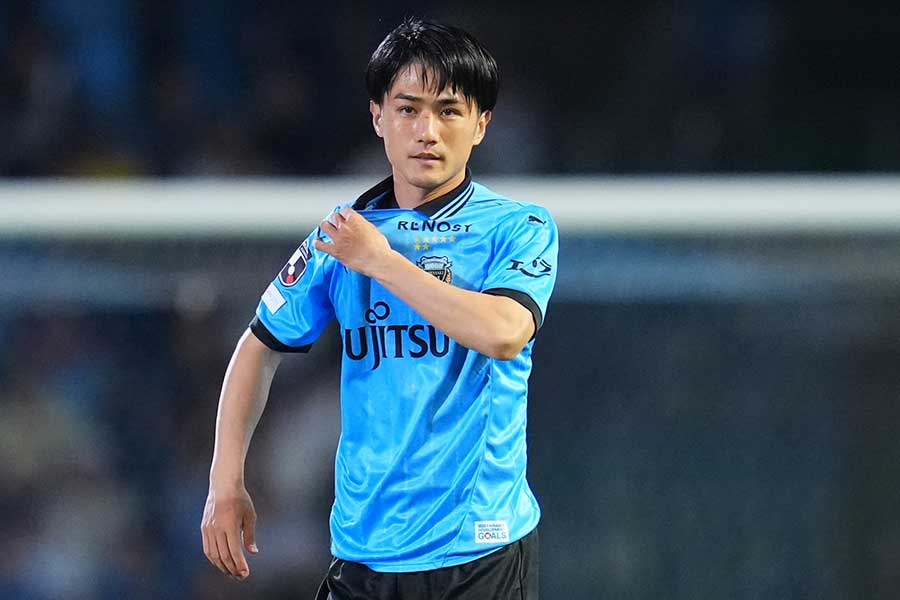 川崎の大島僚太【写真：アフロスポーツ】