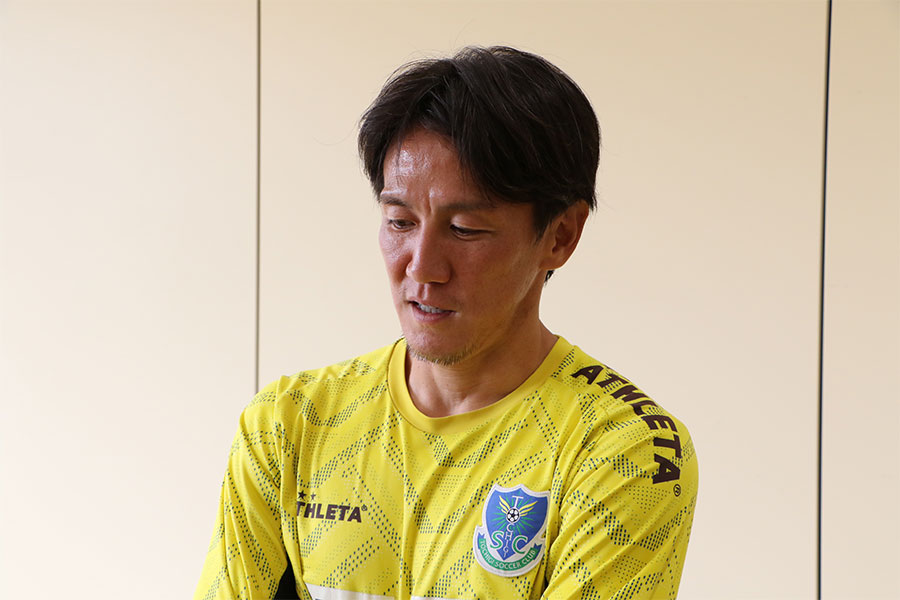 矢野貴章がドイツでの経験を語る【写真：FOOTBALL ZONE編集部】