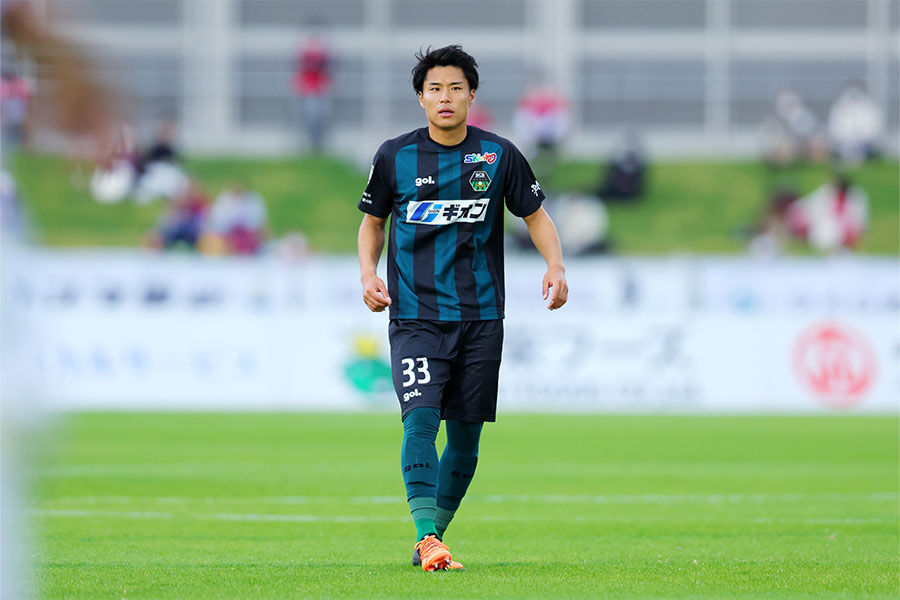 蓑田広大が月間ベストセーブ賞に選出（写真はSC相模原所属時）【写真：西村尚己/アフロスポーツ】