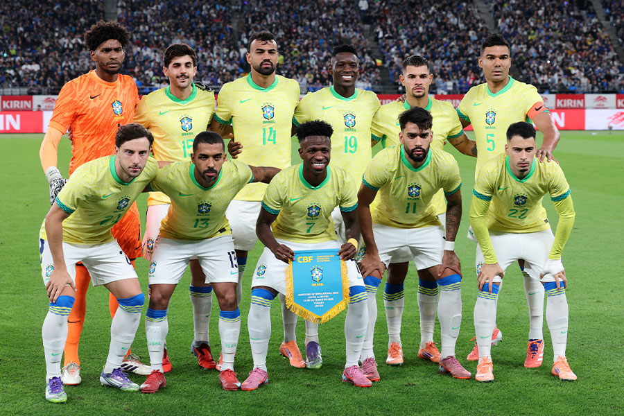 ブラジルのメンバーが発表された【写真：ロイター】