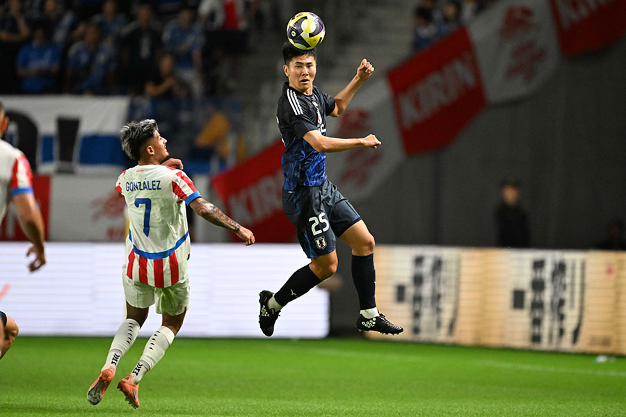 日本代表で先発フル出場した鈴木淳之介【写真：徳原隆元】