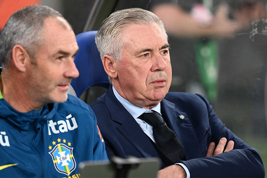 カルロ・アンチェロッティ監督が日本戦を総括した【写真：徳原隆元】