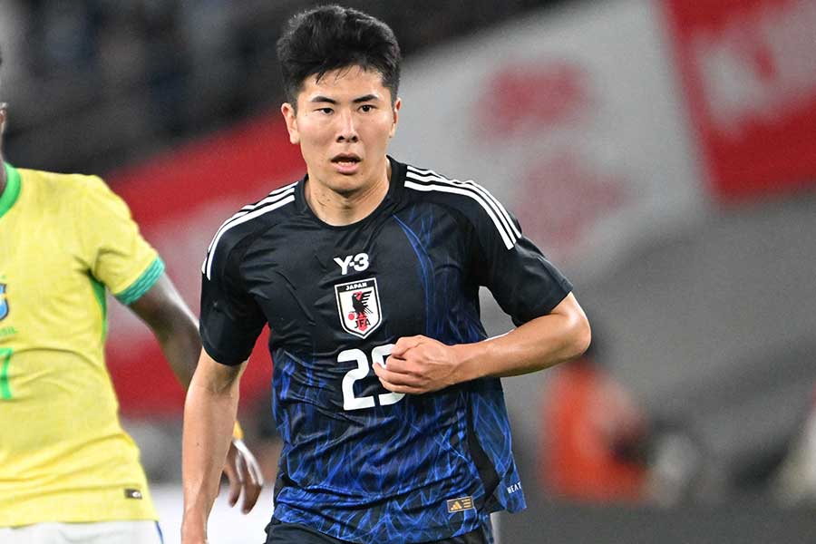 日本代表の鈴木淳之介【写真：徳原隆元】