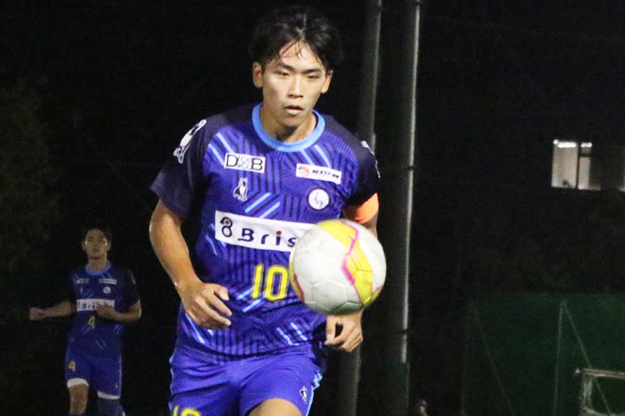 桐蔭横浜大学の肥田野蓮治【写真：安藤隆人 】