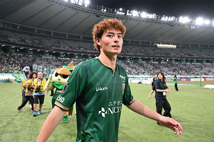 東京ヴェルディの谷口栄斗【写真：徳原隆元】