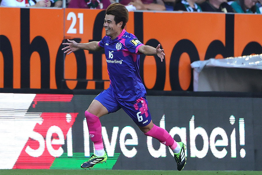 佐野海舟の市場価値が大幅にアップ【写真:新華社/アフロ】