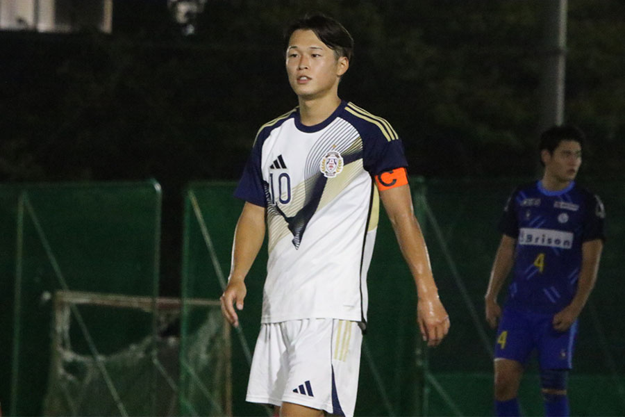 東洋大学の湯之前匡央が富山に内定【写真：安藤隆人】