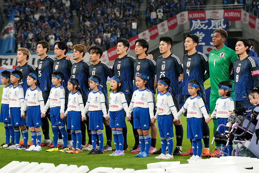 森保ジャパンがガーナと対戦【写真:増田美咲】