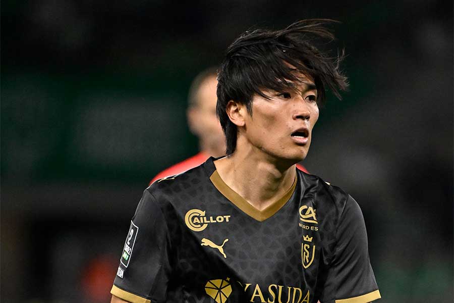 スタッド・ランスの中村敬斗【写真:L'EQUIPE/アフロ】