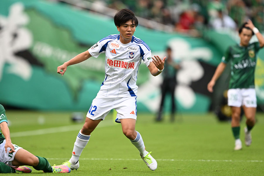 橋本健人がサポーターへの思いを話した【写真：徳原隆元】