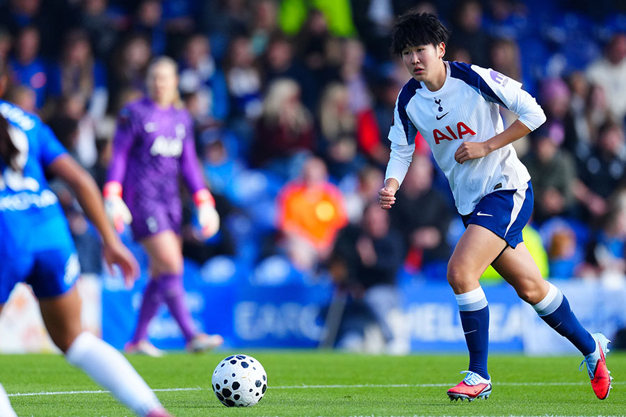 トッテナムで活躍する古賀塔子【写真：REX/アフロ】