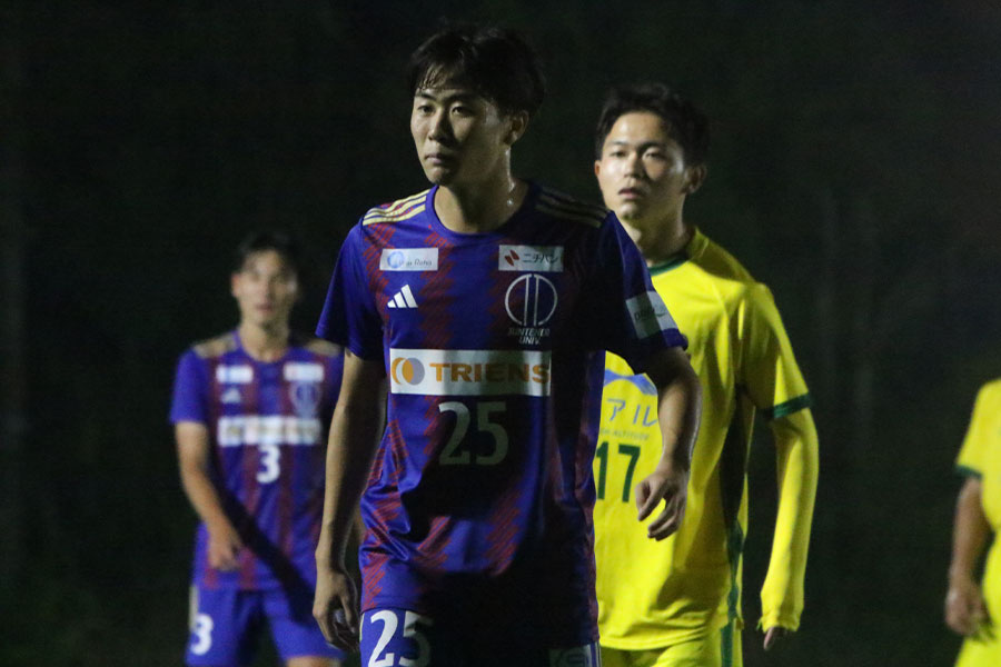 関東リーグデビューを果たした森田将光【写真：安藤隆人】