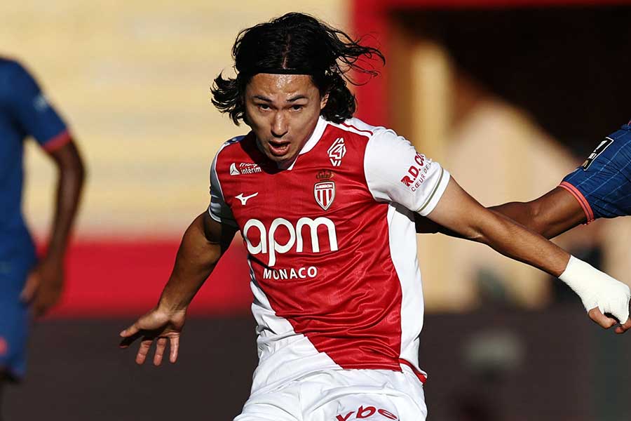 モナコの南野拓実【写真:ロイター】