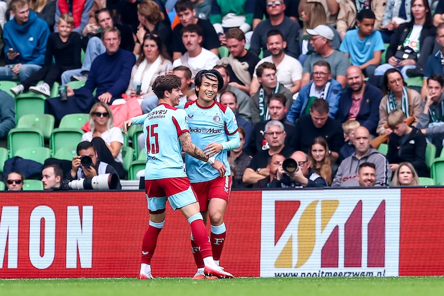 フェイエノールトの上田綺世【写真：REX/アフロ】